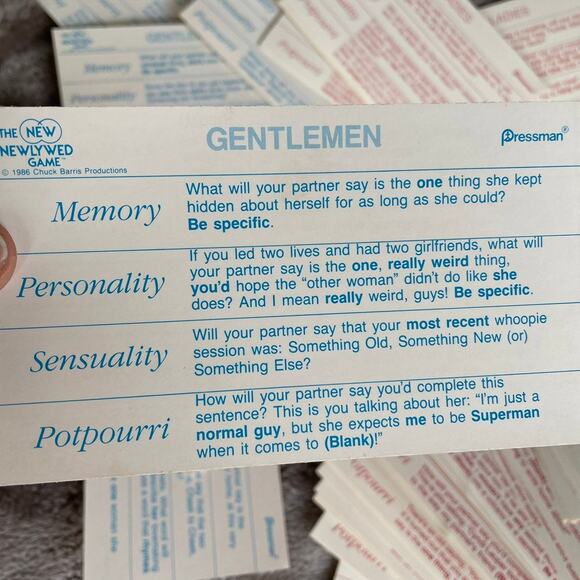 Vintage The Newlywed Board Game 1986 Replacement Pieces NO Pencils or Erasers - Picture 9 of 13